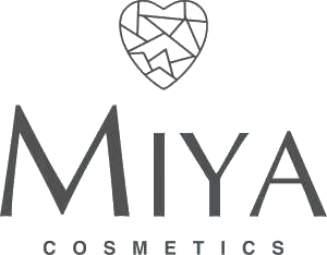 Logo marki Miya Cosmetics – partnera współpracy z Olą Gościniak